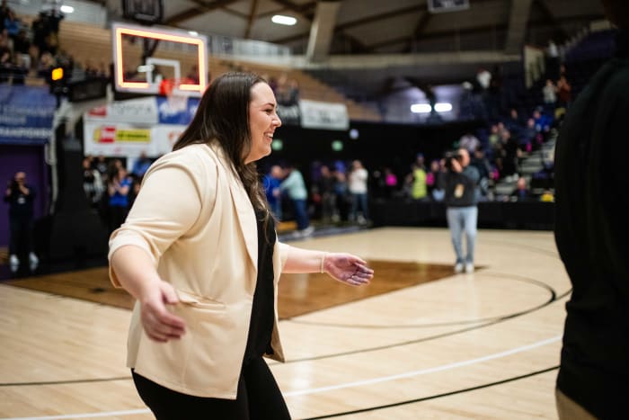Jefferson Willamette 6A Oregon girls basketball quarterfinal 2024 Naji Saker-76